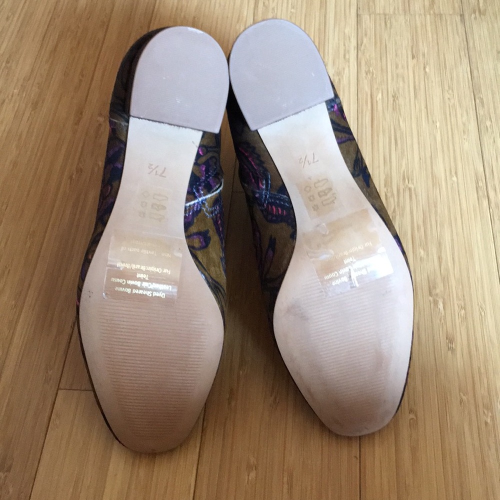 Madewell the margot boot in floral calf hair - Picture 8 of 8